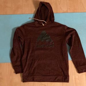 Burton Unisex Hoodie Burgundy Medium